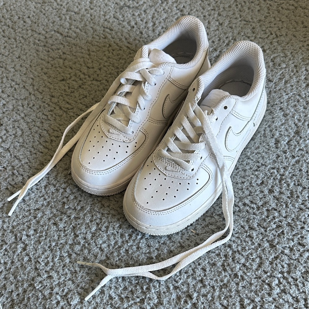 Nike Classic White Lace-Up Sneakers